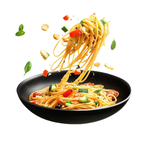 flying noodles plate